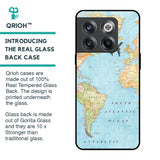 Travel Map Glass Case for OnePlus 10T 5G