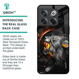 Aggressive Lion Glass Case for OnePlus 10T 5G