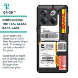 Cool Barcode Label Glass Case For OnePlus 10T 5G