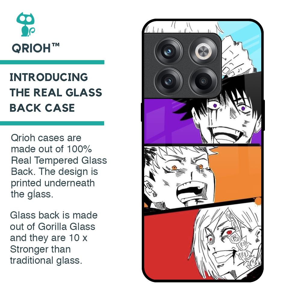 Anime Sketch Glass Case for OnePlus 10T 5G