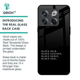 Black Soul Glass Case for OnePlus 10T 5G