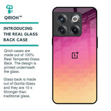 Geometric Pink Diamond Glass Case for OnePlus 10T 5G