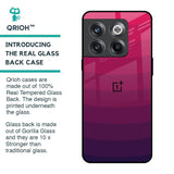 Wavy Pink Pattern Glass Case for OnePlus 10T 5G