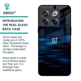Blue Rough Abstract Glass Case for OnePlus 10T 5G
