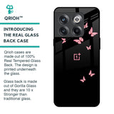 Fly Butterfly Glass Case for OnePlus 10T 5G