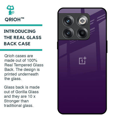 Dark Purple Glass Case for OnePlus 10T 5G