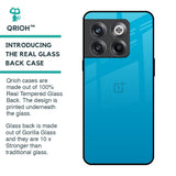 Blue Aqua Glass Case for OnePlus 10T 5G