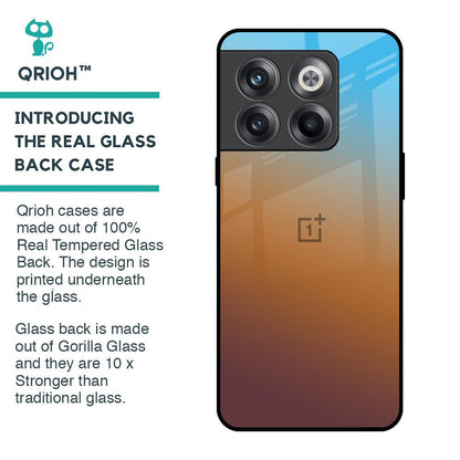 Rich Brown Glass Case for OnePlus 10T 5G