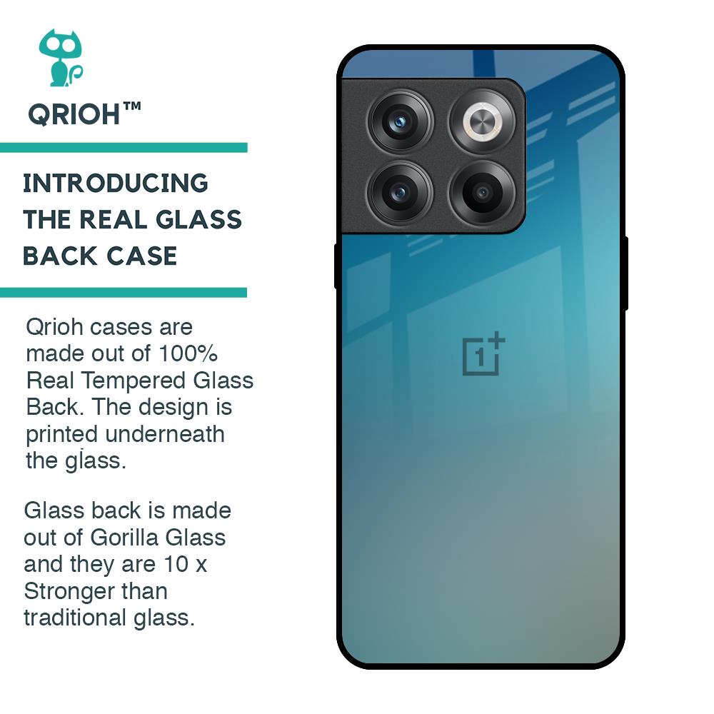 Sea Theme Gradient Glass Case for OnePlus 10T 5G