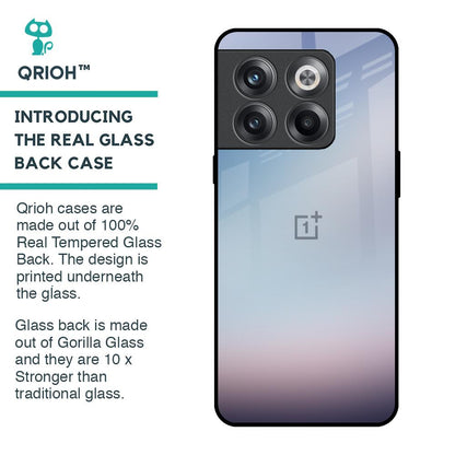 Light Sky Texture Glass Case for OnePlus 10T 5G