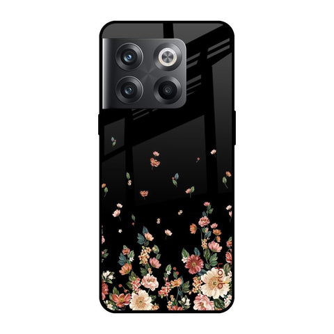 Floating Floral Print OnePlus 10T 5G Glass Cases & Covers Online