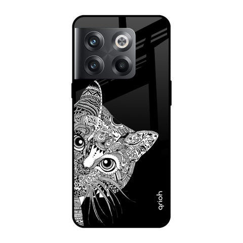 Kitten Mandala OnePlus 10T 5G Glass Cases & Covers Online