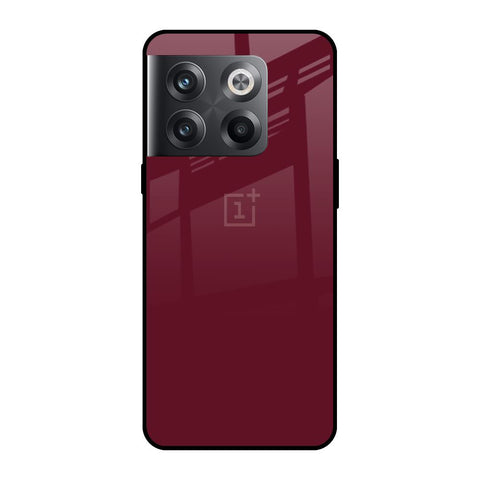 Classic Burgundy OnePlus 10T 5G Glass Cases & Covers Online