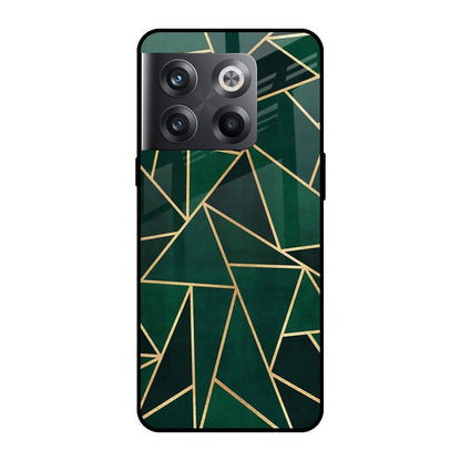 Abstract Green OnePlus 10T 5G Glass Cases & Covers Online