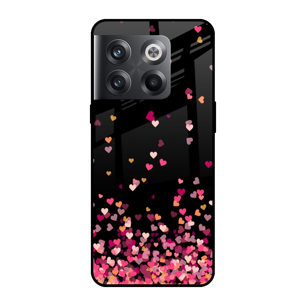 Heart Rain Fall OnePlus 10T 5G Glass Cases & Covers Online