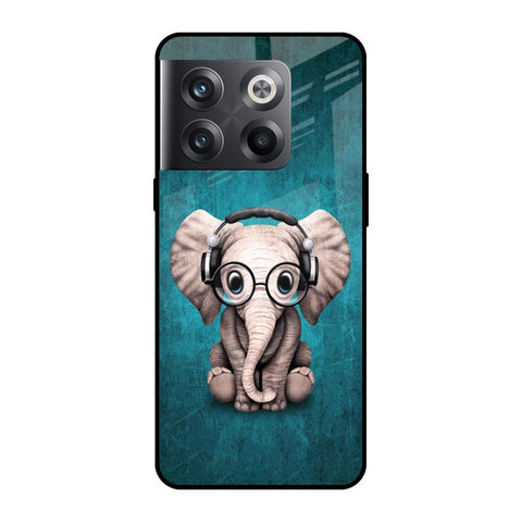 Adorable Baby Elephant OnePlus 10T 5G Glass Cases & Covers Online