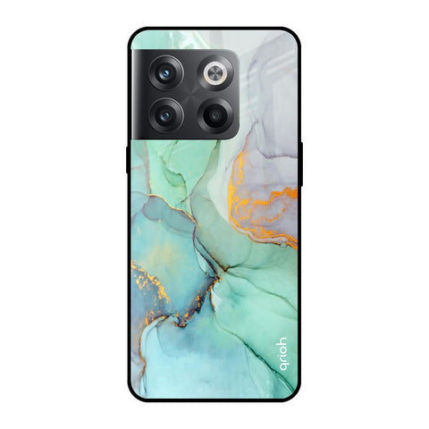 Green Marble OnePlus 10T 5G Glass Cases & Covers Online