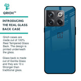 Cobalt Blue Glass Case for OnePlus 10T 5G