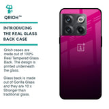 Purple Ombre Pattern Glass Case for OnePlus 10T 5G