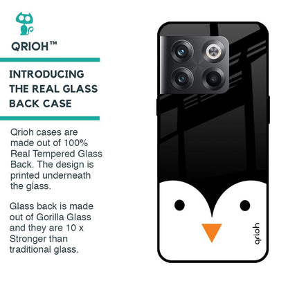 Cute Penguin Glass Case for OnePlus 10T 5G