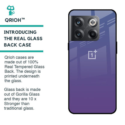 Indigo Pastel Glass Case For OnePlus 10T 5G