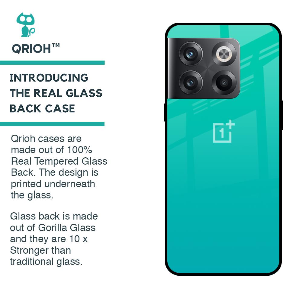 Cuba Blue Glass Case For OnePlus 10T 5G