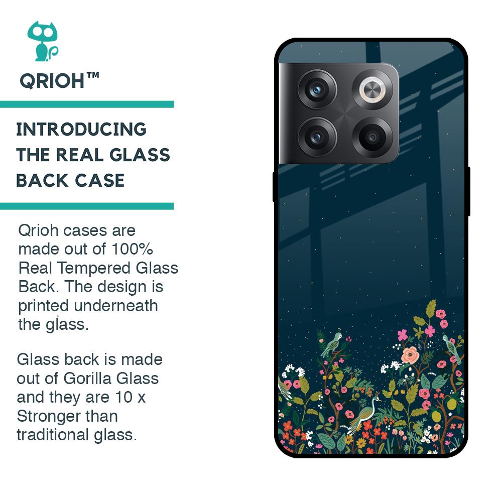 Small Garden Glass Case For OnePlus 10T 5G