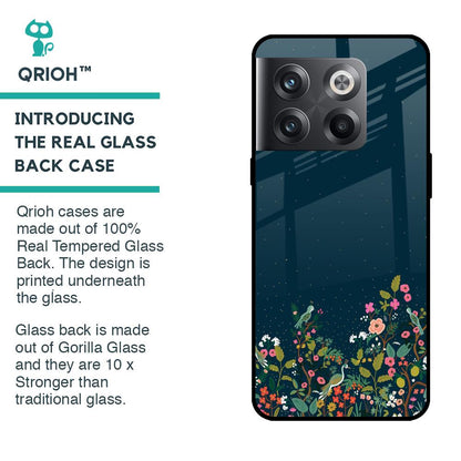 Small Garden Glass Case For OnePlus 10T 5G