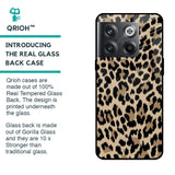 Leopard Seamless Glass Case For OnePlus 10T 5G