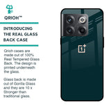 Hunter Green Glass Case For OnePlus 10T 5G