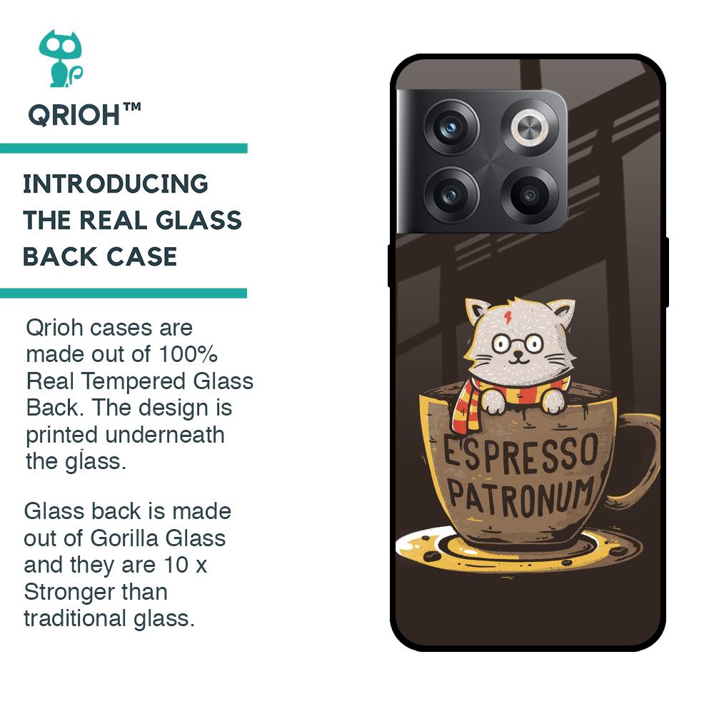 Tea With Kitty Glass Case For OnePlus 10T 5G