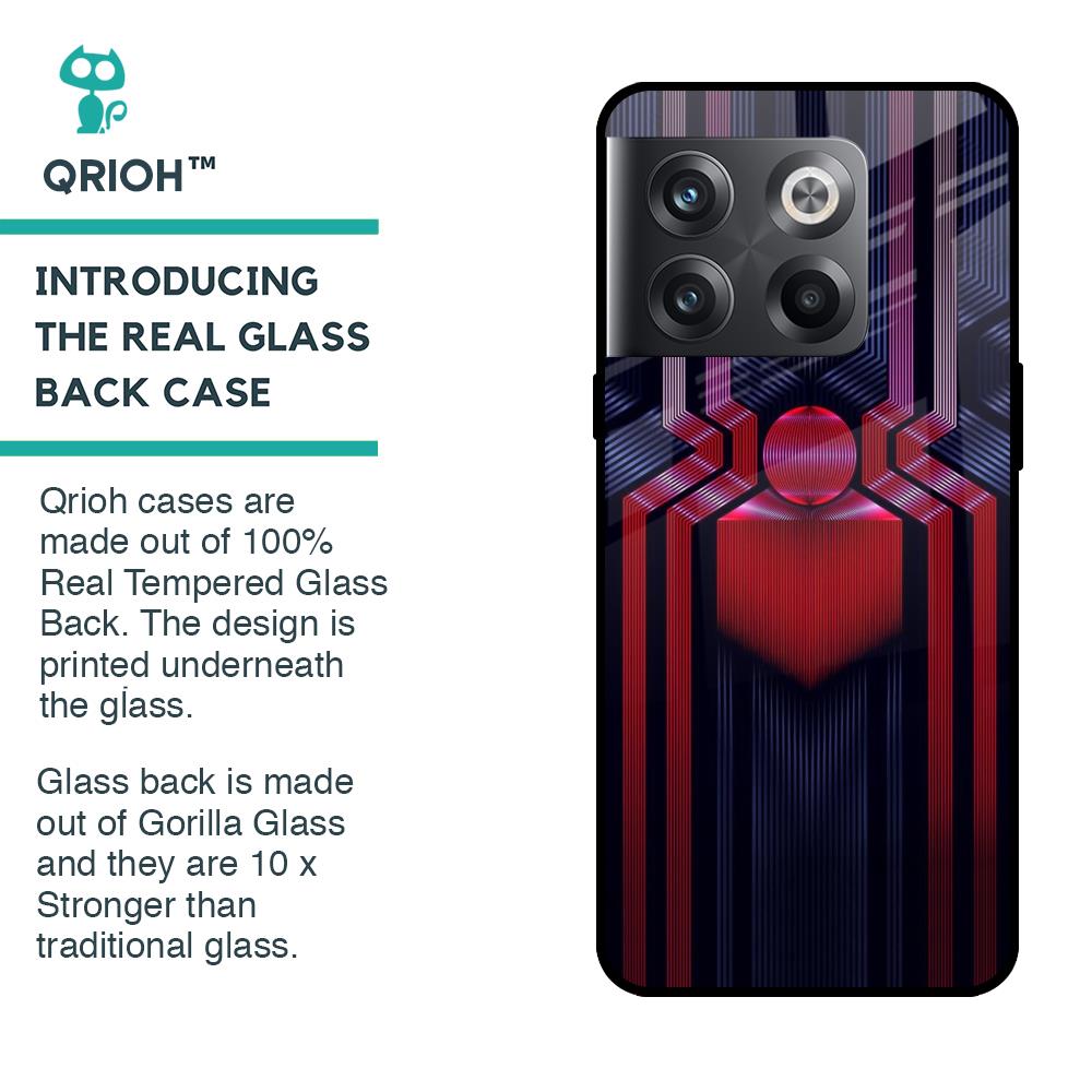 Super Art Logo Glass Case For OnePlus 10T 5G