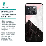 Marble Collage Art Glass Case For OnePlus 10T 5G