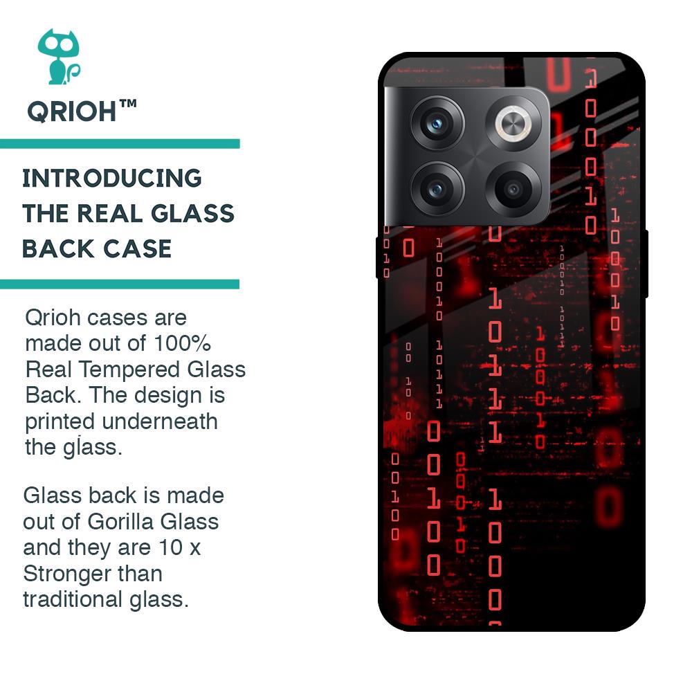 Let's Decode Glass Case For OnePlus 10T 5G