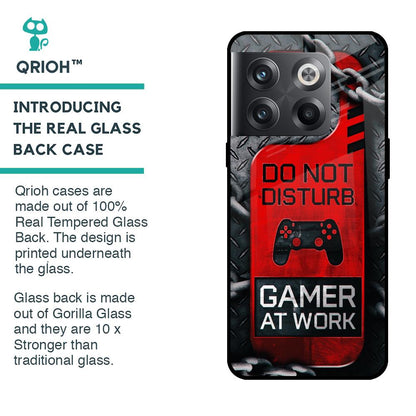 Do No Disturb Glass Case For OnePlus 10T 5G