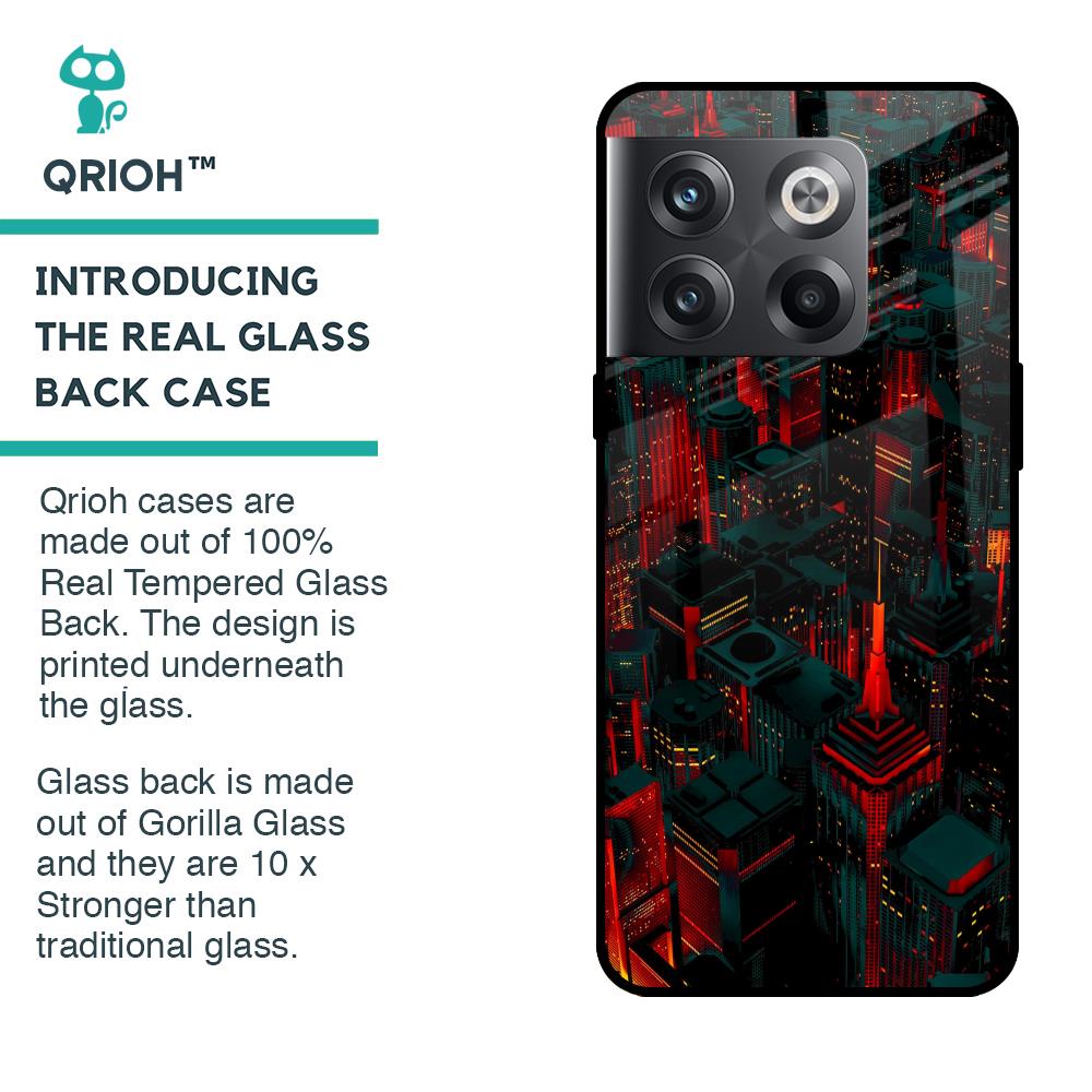 City Light Glass Case For OnePlus 10T 5G