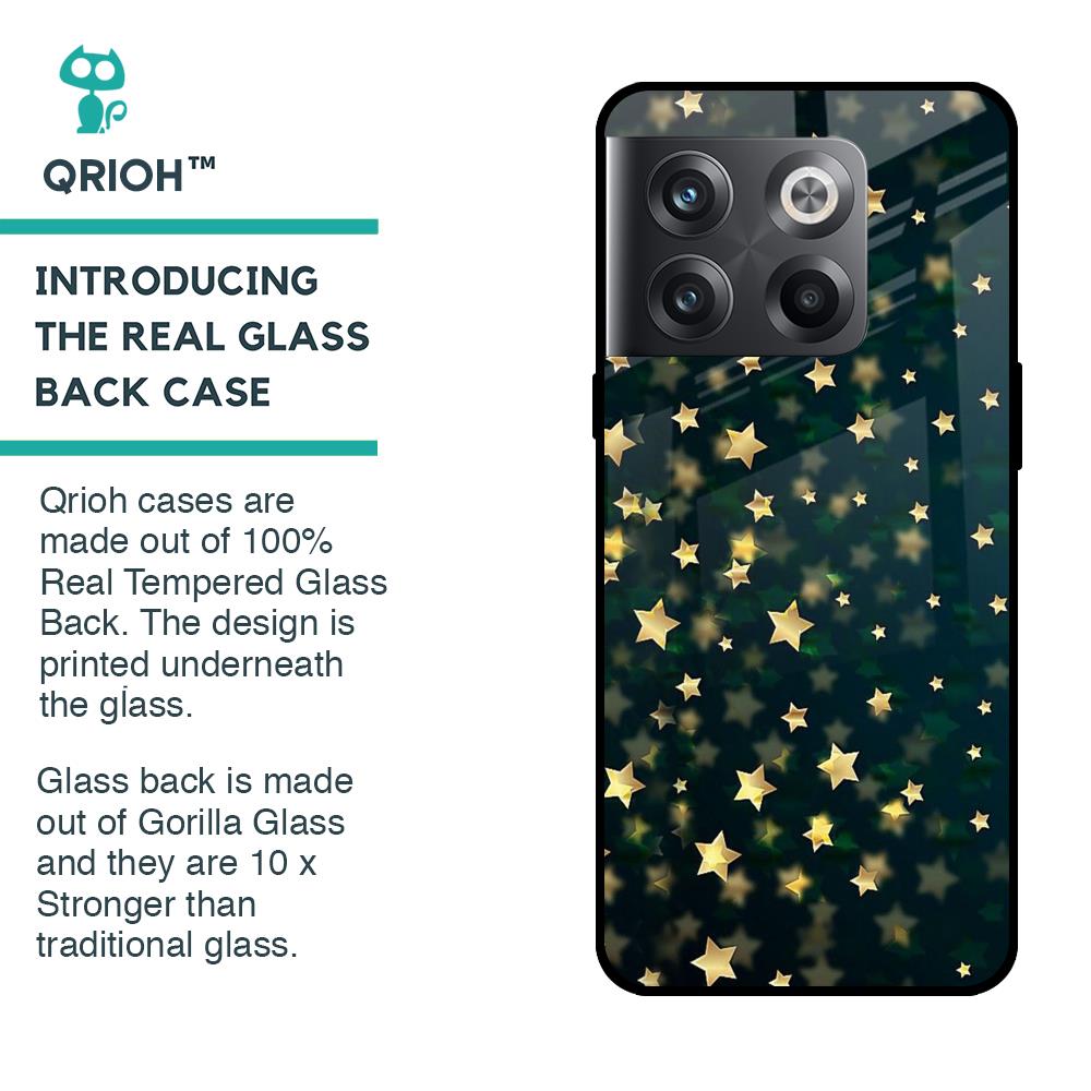 Dazzling Stars Glass Case For OnePlus 10T 5G