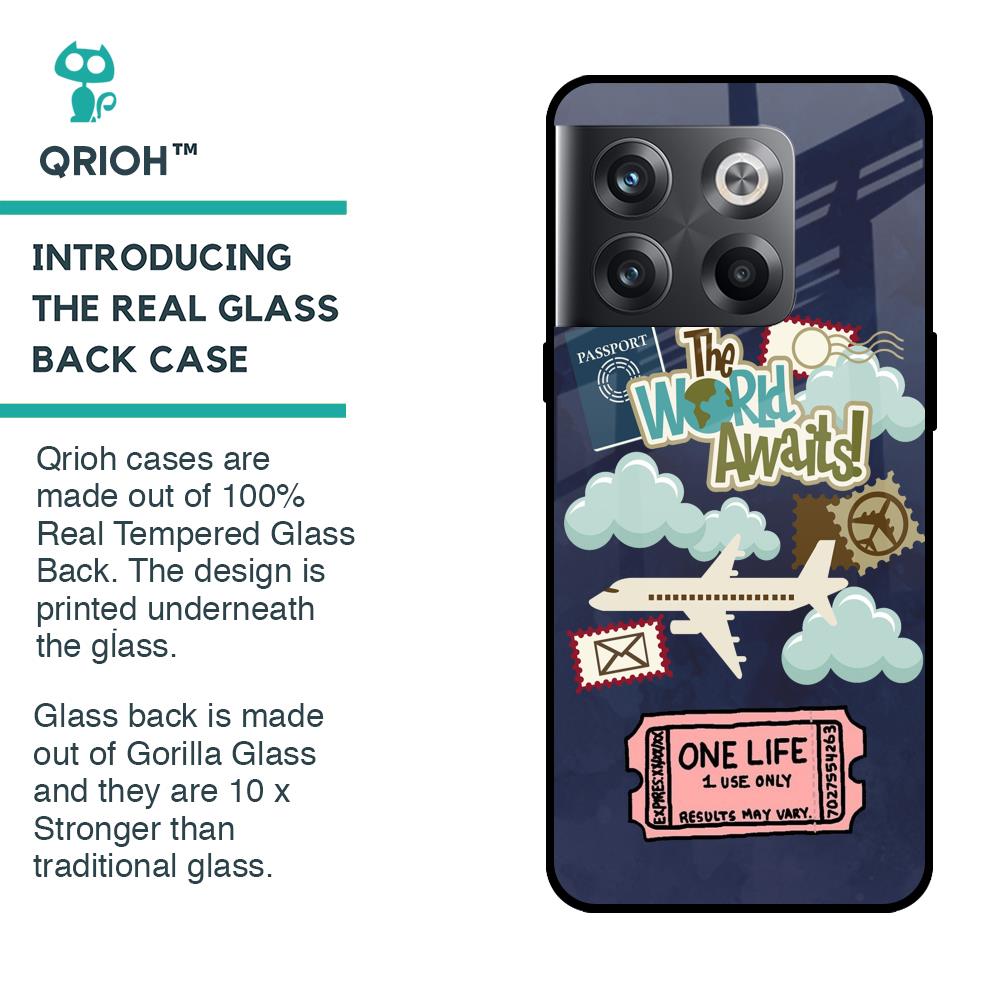 Tour The World Glass Case For OnePlus 10T 5G