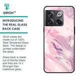 Diamond Pink Gradient Glass Case For OnePlus 10T 5G