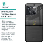 Grey Metallic Glass Case For OnePlus 10T 5G