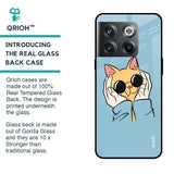 Adorable Cute Kitty Glass Case For OnePlus 10T 5G