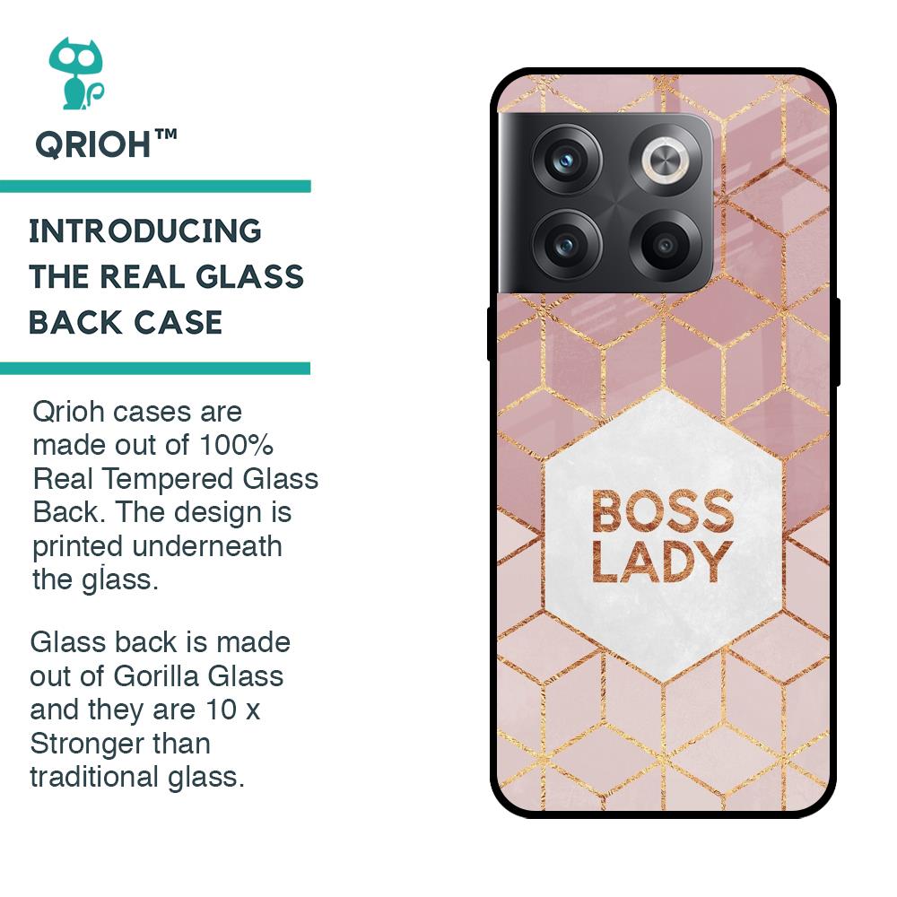 Boss Lady Glass Case for OnePlus 10T 5G