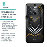 Black Warrior Glass Case for OnePlus 10T 5G