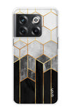 Hexagonal Pattern OnePlus 10T 5G Back Cover