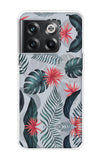 Retro Floral Leaf OnePlus 10T 5G Back Cover