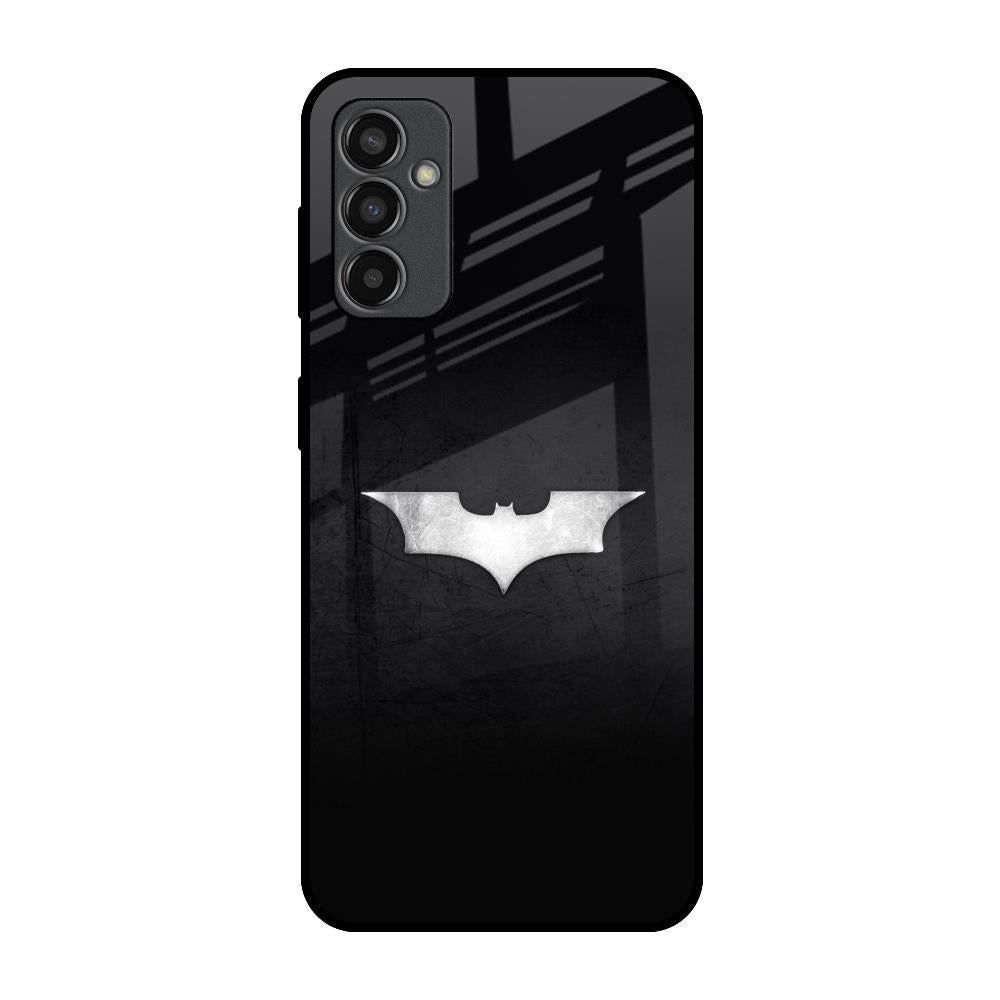 Super Hero Logo Samsung Galaxy M13 Glass Back Cover Online