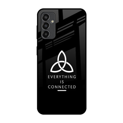 Everything Is Connected Samsung Galaxy M13 Glass Back Cover Online