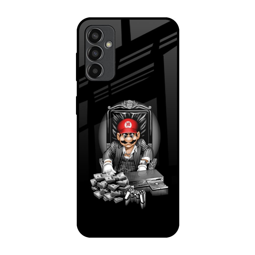 Dark Secret Samsung Galaxy M13 Glass Back Cover Online