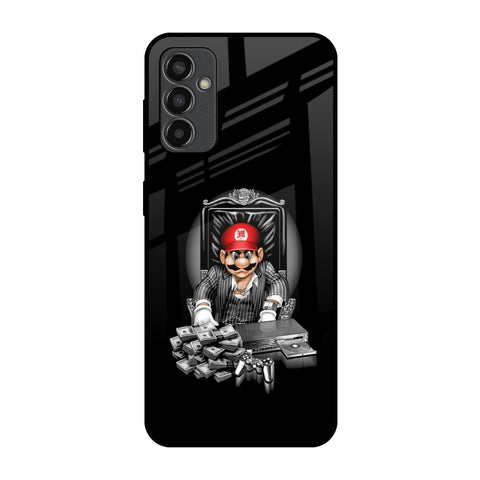 Dark Secret Samsung Galaxy M13 Glass Back Cover Online