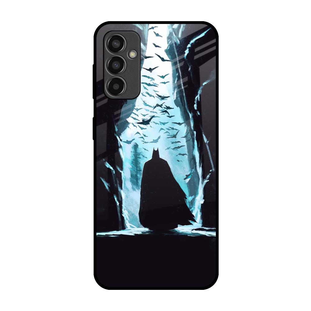 Dark Man In Cave Samsung Galaxy M13 Glass Back Cover Online